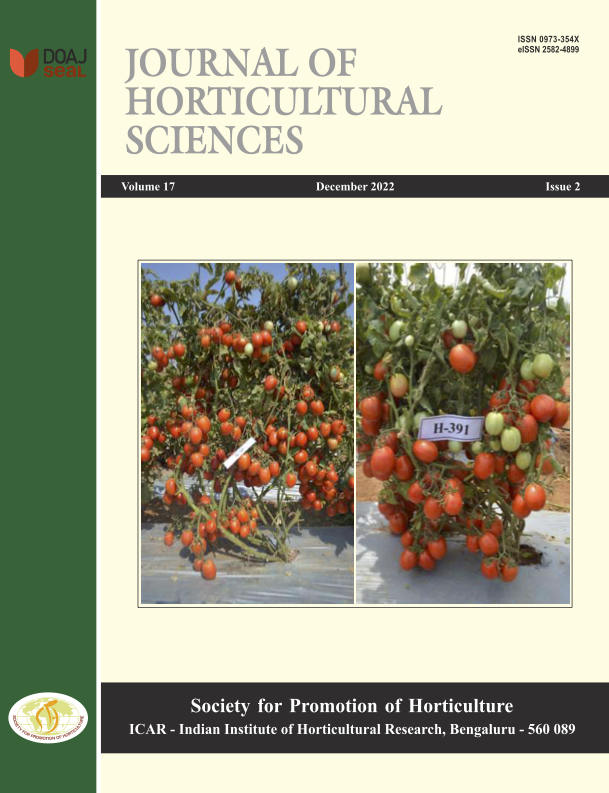 recent research topics in horticulture